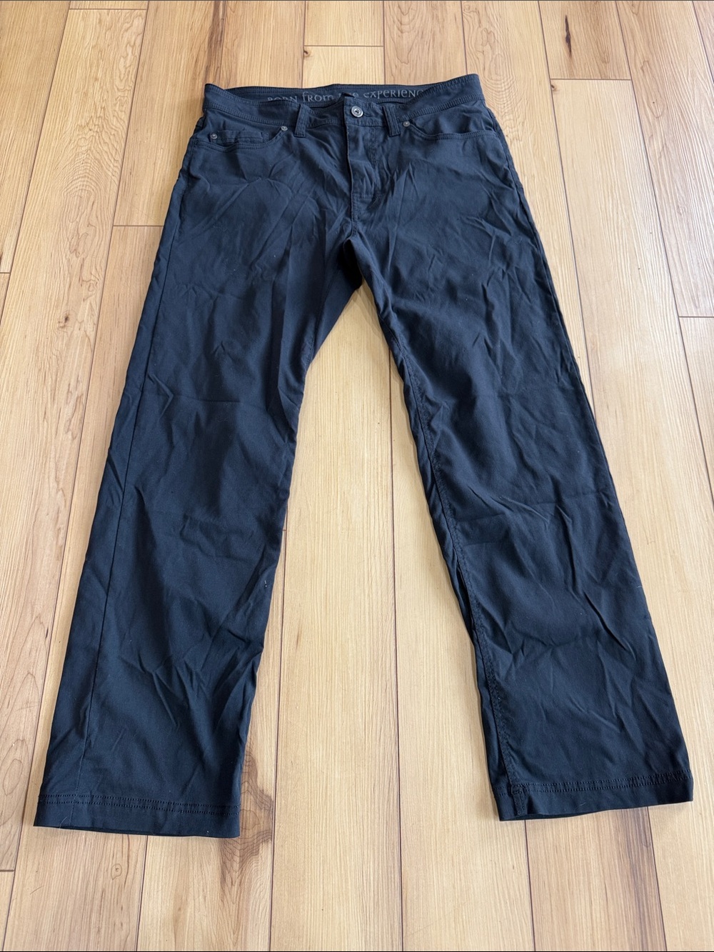 Prana Men's Straight Black Jeans